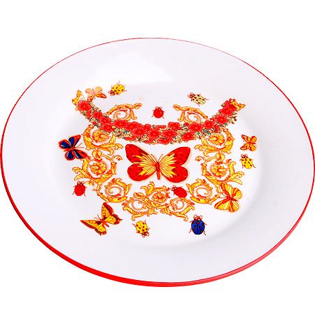 Блюдо круглое 20.5 см Романтика доломит 30786 LORAINE