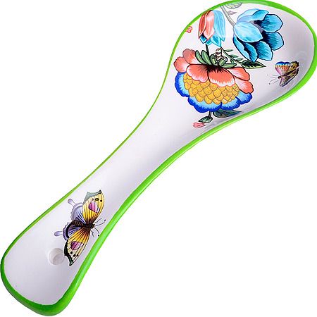 Подставка для ложки 22.3 см Летний Букет доломит 30788 LORAINE