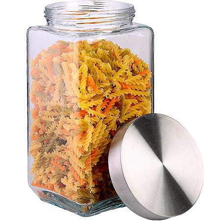 Банка 2 л для сыпучих продуктов, стекло/нержавеющая сталь MAYERBOCH 9-31028-1
