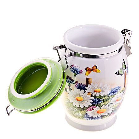 Банка для сыпучих 900 мл Лето