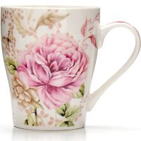 Кружка 340мл Цветы в подарочной упаковке 26572 LORAINE