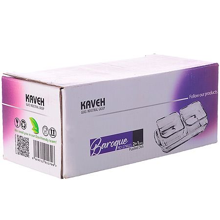 Менажница составная 2+1 BAROQUE 33.5x22.7 см 1279