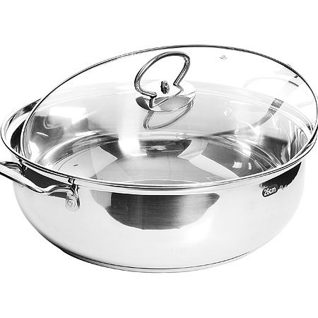 Кастрюля нержавейка с крышкой 3,1л Mayer&Boch