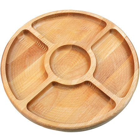 Менажница 5 секций 25х25 см 466