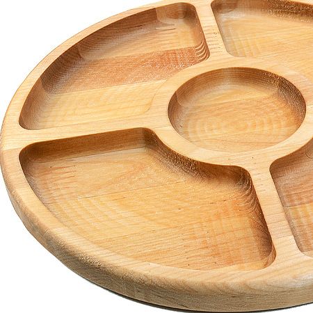 Менажница 5 секций 25х25 см 466