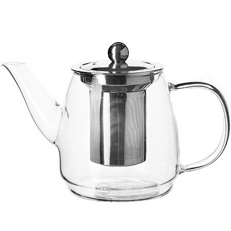 Заварочный чайник 600 мл стеклянный 3 предмета 071 LORAINE