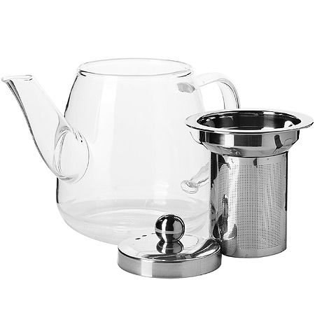 Заварочный чайник 600 мл стеклянный 3 предмета 071 LORAINE