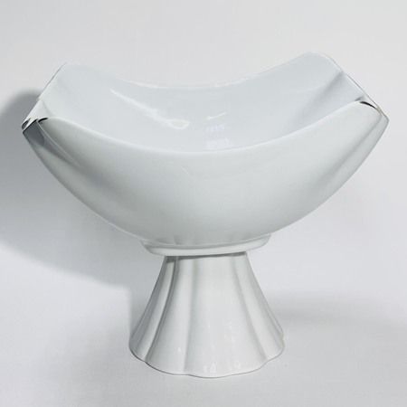 Фруктовница на ножке 23x17 см фарфор LORAINE 90024-140M