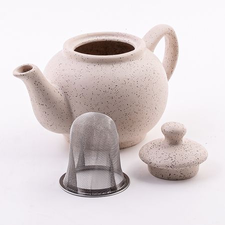 Заварочный чайник 550 мл, керамика, бежевый 60444 LORAINE