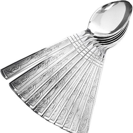 Ложки столовые из нержавеющей стали 12 шт 533