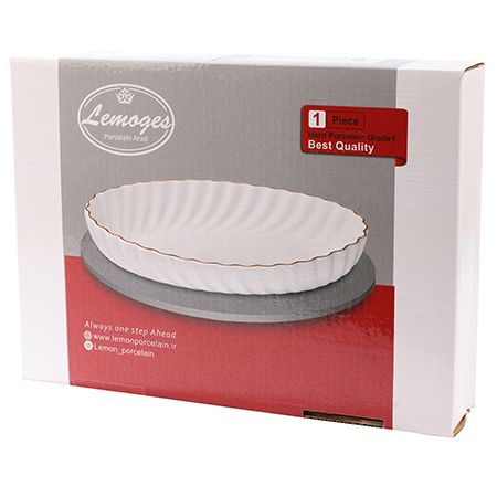 Блюдо сервировочное для подачи 36x26 см фарфор LORAINE 90039-500L