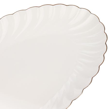 Блюдо сервировочное для подачи 40x25 см фарфор LORAINE 90042-503L