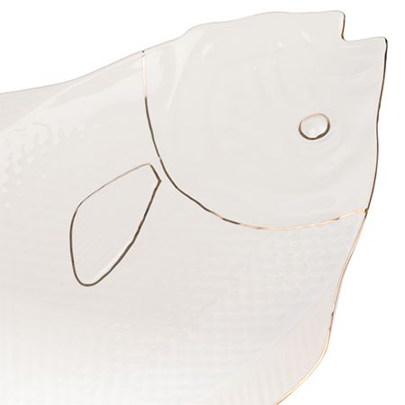 Блюдо сервировочное для подачи 40.5x22.5 см фарфор LORAINE 90057-101L