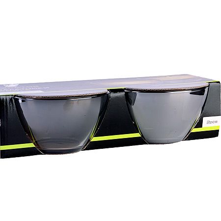 Набор из 2-х салатников 11 см Сияющий графит GR1322-2-06