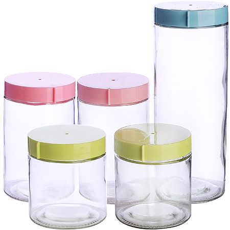 Набор банок для сыпучих 10 предметов