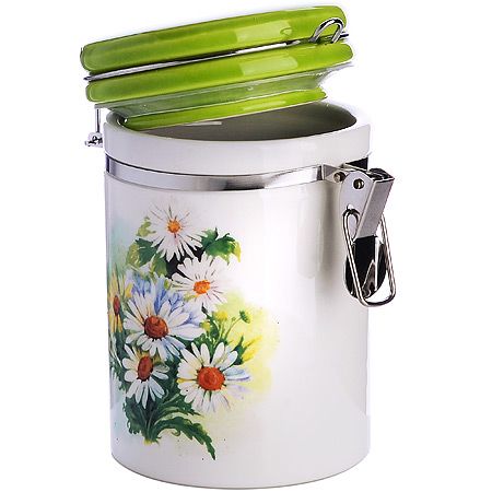 Банка для сыпучих 600 мл 'Ромашка' LORAINE