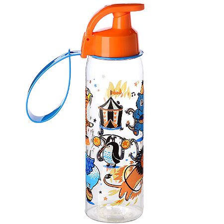 Бутылка для воды спортивная 500 мл Животные