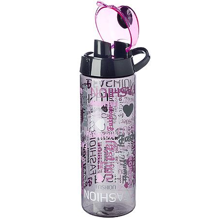 Бутылка для воды спортивная 750 мл сиреневая