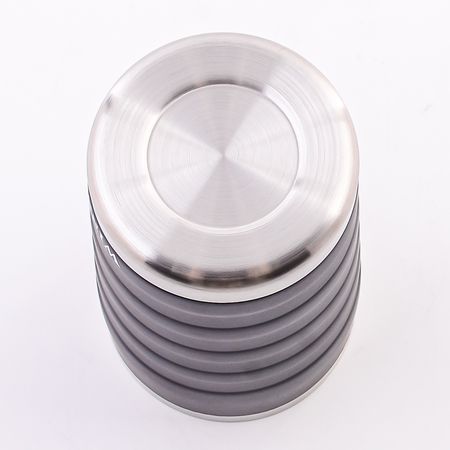 Кружка 450 мл, нержавеющая сталь, фигурная 8356-1