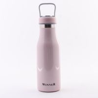 Термобутылка светло-розовая 510 мл, нержавеющая сталь 8294-1