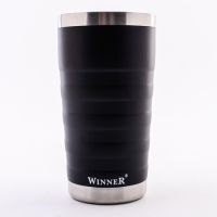 Кружка 300 мл, нержавеющая сталь, фигурная 8355-1