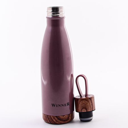 Термобутылка темно-розовая 510 мл 8350-1
