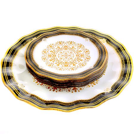 Набор круглых тарелок из 7 шт 7036-92