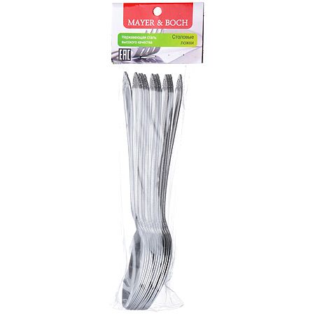 Набор столовых ложек 18.5 см 12 предметов MAYERBOCH 27470