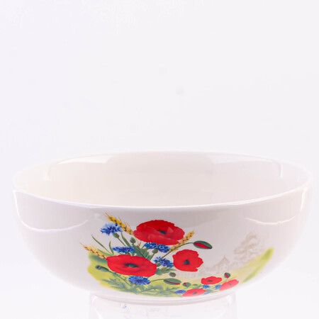 Супница 750 мл Цветущие Маки доломит LORAINE 60274
