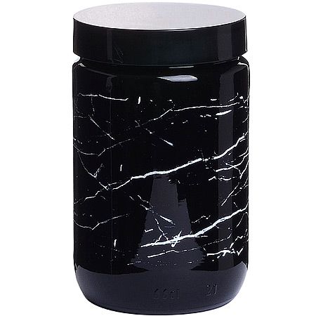 Емкость для сыпучих 660 мл черная