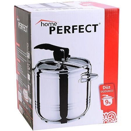 Скороварка 9 л, нержавеющая сталь 800-04 Home Perfect