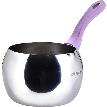 Ковш-молоковарка 1,15л ТУРЦИЯ фиолетовая ручка