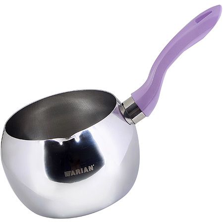 Ковш-молоковарка 1,15л ТУРЦИЯ фиолетовая ручка