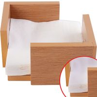 Салфетница рыжая из МДФ