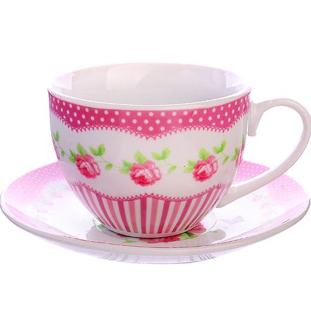 Чайный сервиз 12 предметов 220 мл ЦВЕТЫ 25924 LORAINE