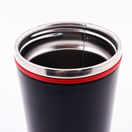 Термокружка BLACK CLASSIC 420 мл, нержавеющая сталь/пластик MAYERBOCH 8203-1
