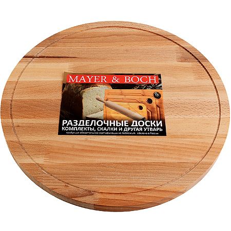 Доска разделочная ШЕФ-ПОВАР ПРОФ 2x37 см Mayer&Boch