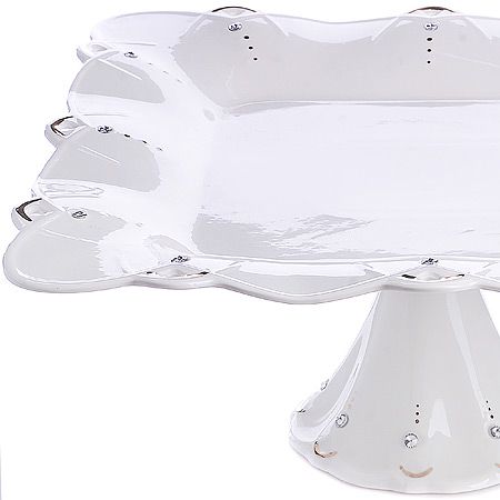 Ваза для фруктов 30х30х12 см фарфор LORAINE