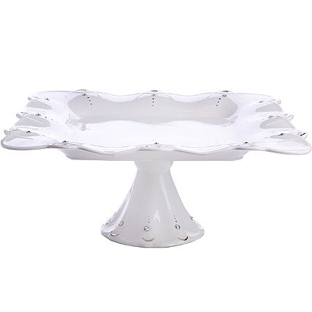 Ваза для фруктов 30х30х12 см фарфор LORAINE