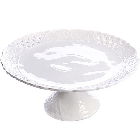 60027 Ваза для фруктов 25х25х10,5 см фарфор LR(х8)