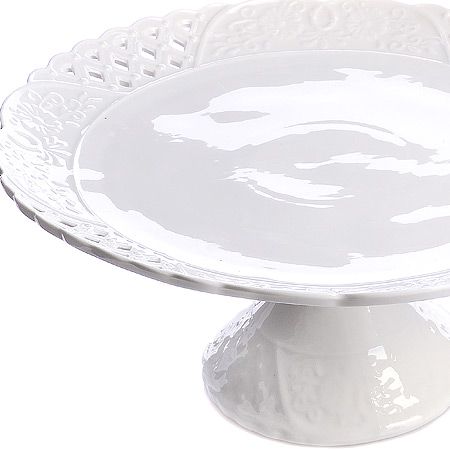 60027 Ваза для фруктов 25х25х10,5 см фарфор LR(х8)