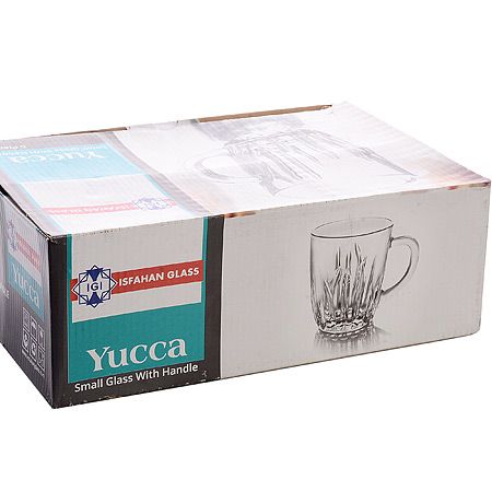 Набор кружек 6 предметов, 150 мл, стекло Yucca 449-1