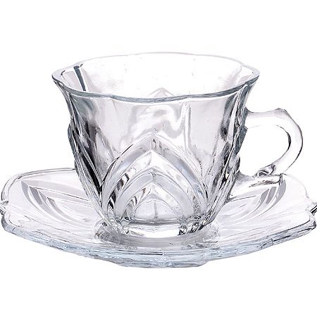 Набор кружек с блюдцем 6 преметов