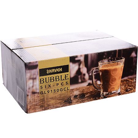 Набор кружек 6 предметов 220 мл Bubble