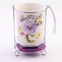 Подставка для столовых приборов, 3 предмета Очарование доломит LORAINE 60242