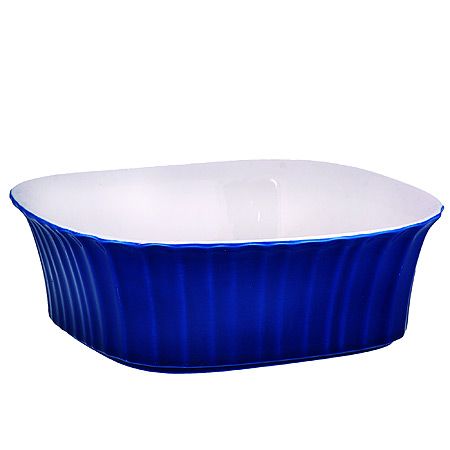 Набор салатниц Loraine 3 предмета квадратные из керамики цвет синий 