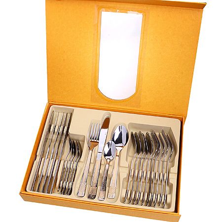 Набор столовых приборов 24 предмета в подарочной упаковке Mayer&Boch 