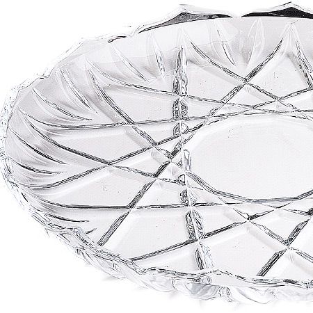 Блюдо круглое ORKIDEH 31,5 см стекло