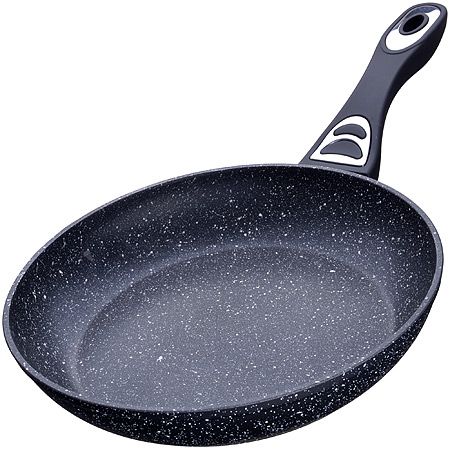 Сковорода 26 см мрам/крошка с крышкой MAYERBOCH 27683
