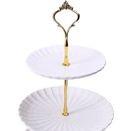 Конфетница 3-х ярусная 15-19,5-25 см фарфор LORAINE